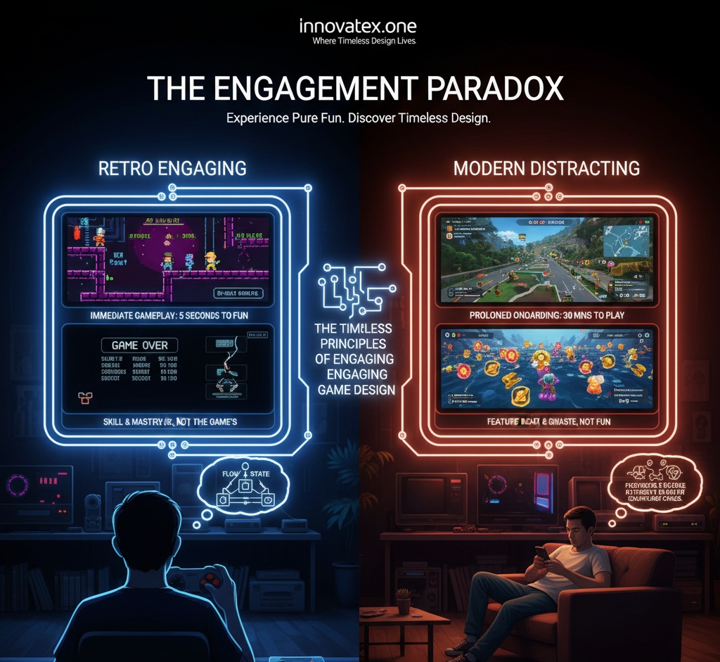 Why Retro Games Still Feel More Engaging Than Modern Titles